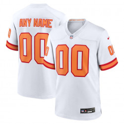 Youth Custom Game Jersey Nike Tampa Bay Buccaneers  - WHT