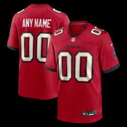 Women's Custom Game Jersey Nike Tampa Bay Buccaneers  - Red