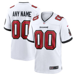 Men's Custom Game Jersey Nike Tampa Bay Buccaneers  -  WHT