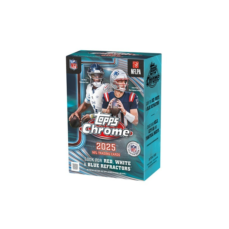 NFL 2025 Chrome Football Valu NON